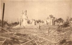 Hendcourt/Somme, photo on a German war picture-postcard